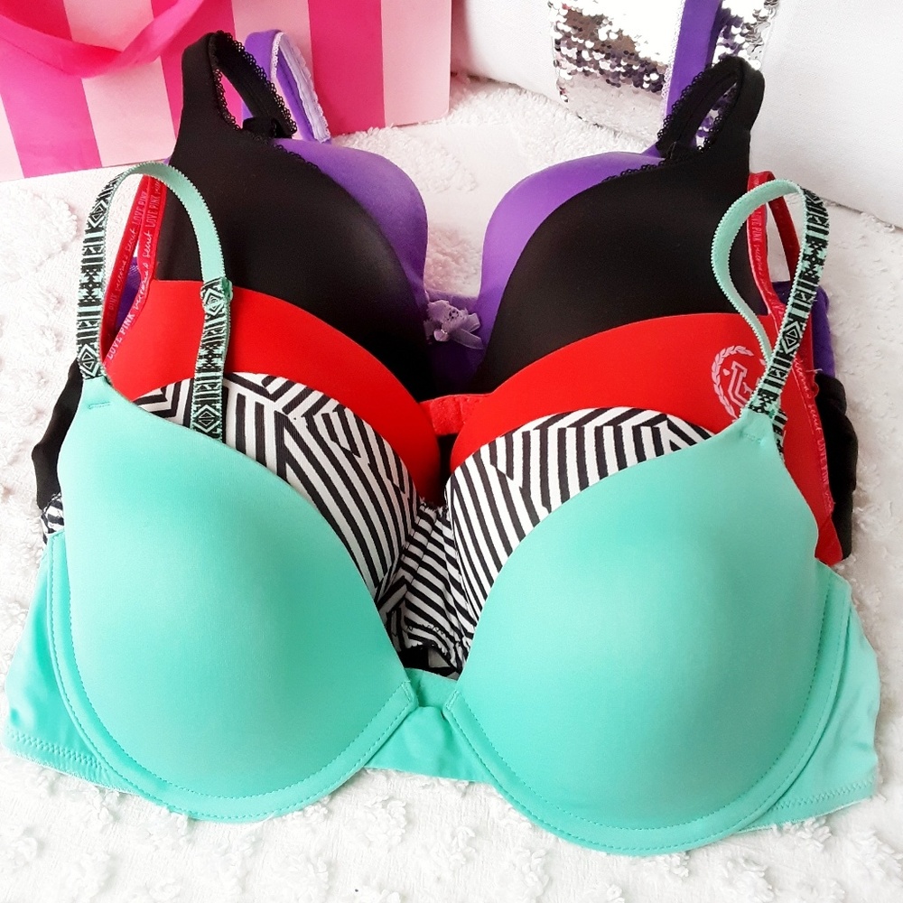 PINK Victoria's Secret Wear Everywhere Demi Bra